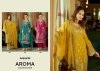 Aroma Color Edition By Eba Soft Organza Embroidery Readymade Suits